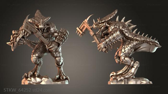 SAURUS WITH SWORD