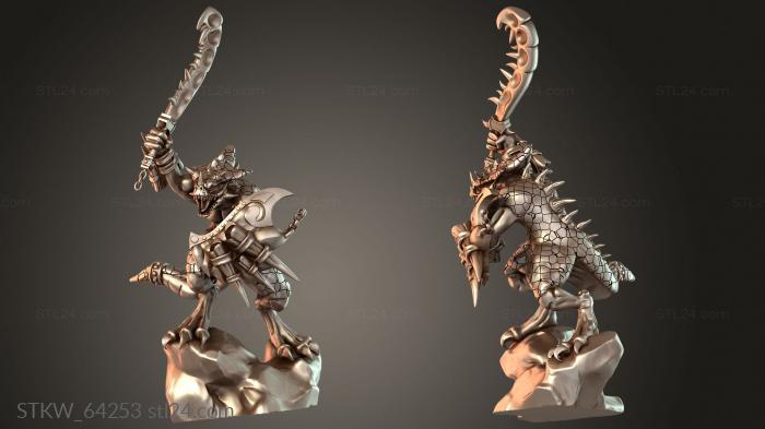 SAURUS WITH SWORD Fierce