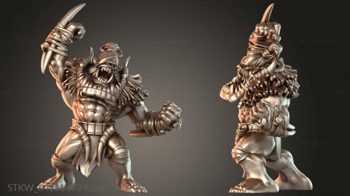 Savage Orcs Punga Orc Blocker