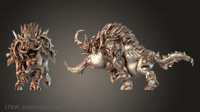 Savage War Boar Guarded