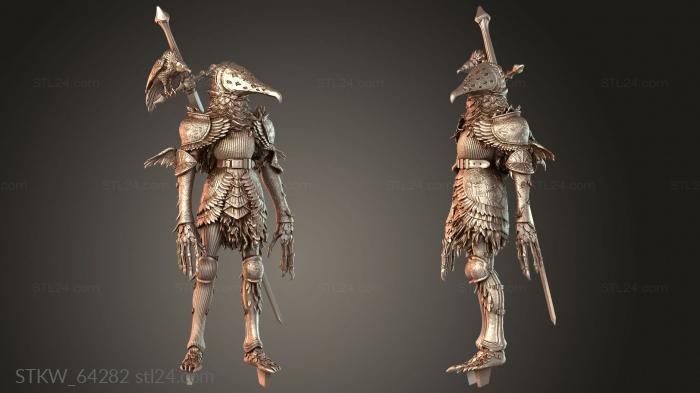 Scarecrow Armor Crow Miniature