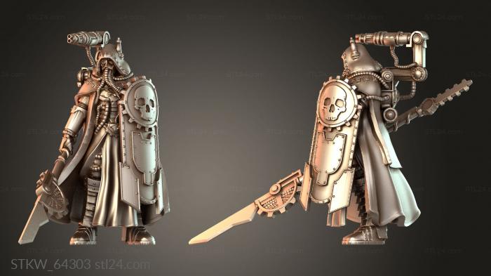 Military figurines (Scavenger Legionnaire, STKW_64303) 3D models for cnc