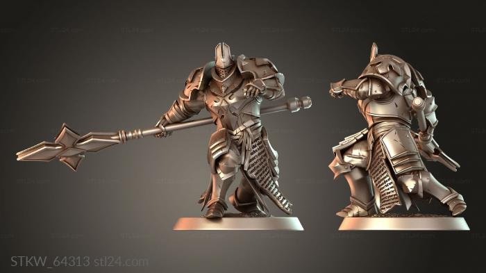 Military figurines (Scepter Attack, STKW_64313) 3D models for cnc