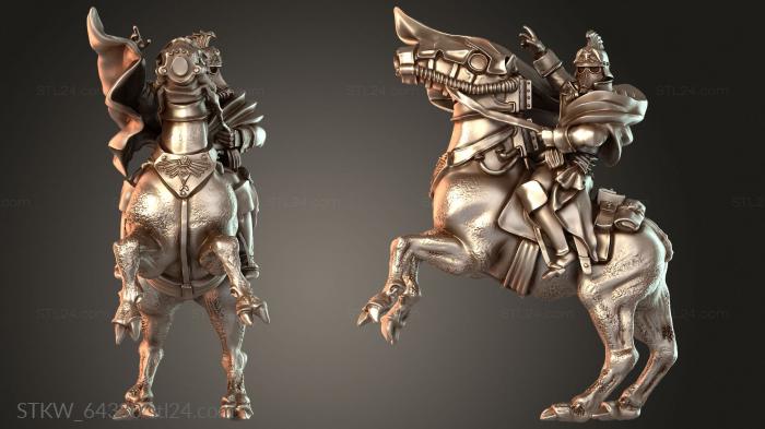 Sci Fi Napoleon on Horseback