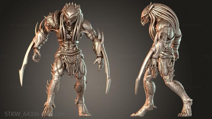 Sci Fi Ultimate Assassin Skull Hunter