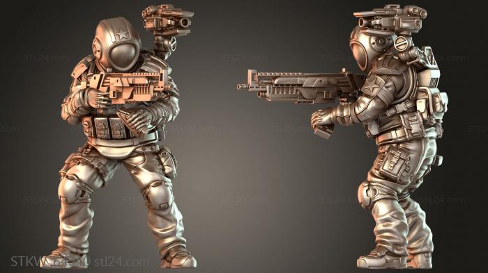 Sci Fi Union Armed Forces Noble People