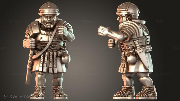 Military figurines (Scorpion Crew Alpha, STKW_64363) 3D models for cnc