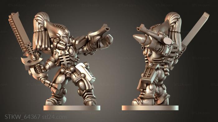 Scorpion Warrior Claw-Wielding Male
