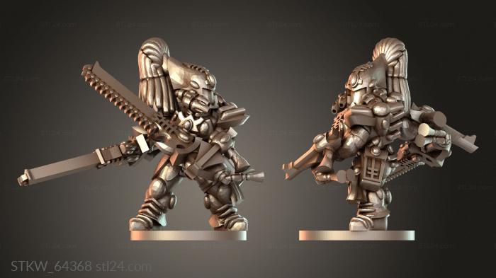 Scorpion Warrior Dual Sword Male