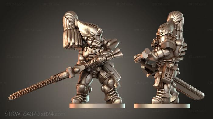 Scorpion Warrior with Greatsword Male