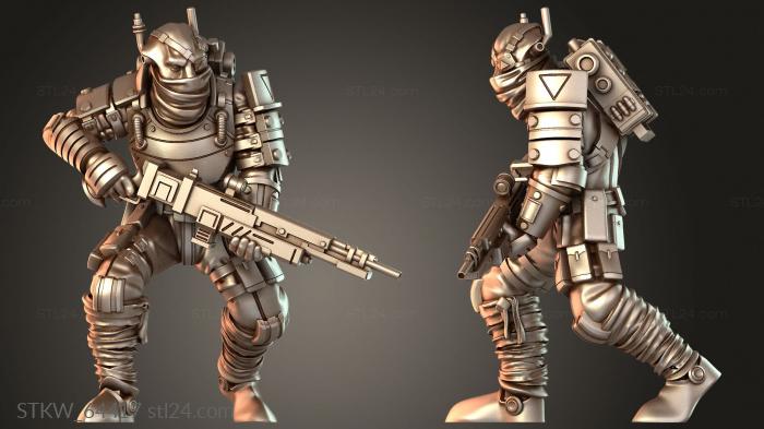 Scouts with Carbine