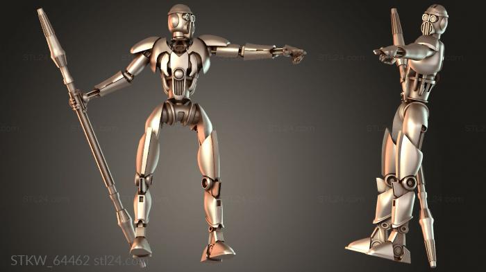 Scythe Guard Droids Leader