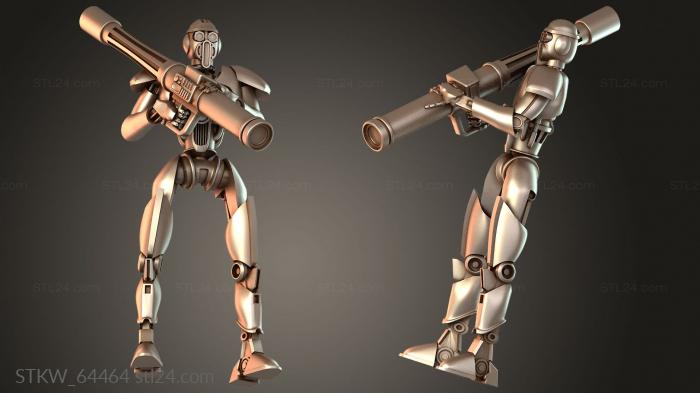 Scythe Guard Droids with Launcher
