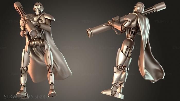 Scythe Guard Droids Cloaked Launcher