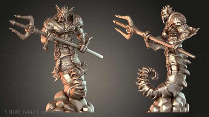 Seahorse Merman Armored