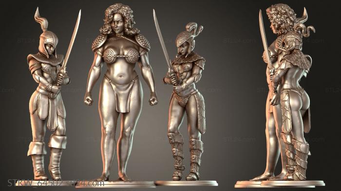 Second Court Guard and First The Demigoddess