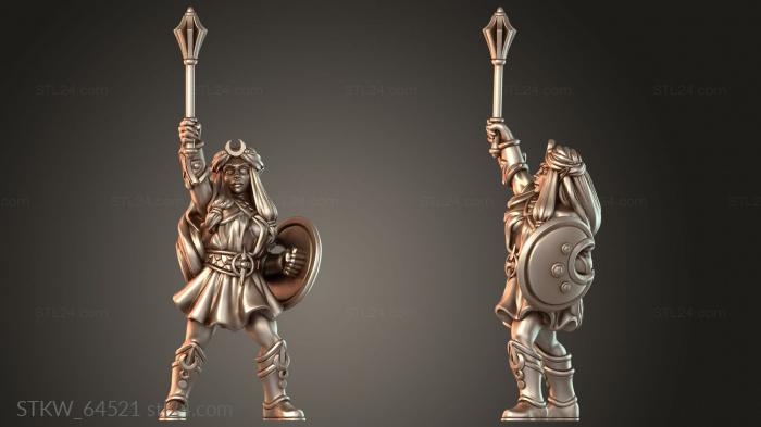 Selune Cleric Valiant