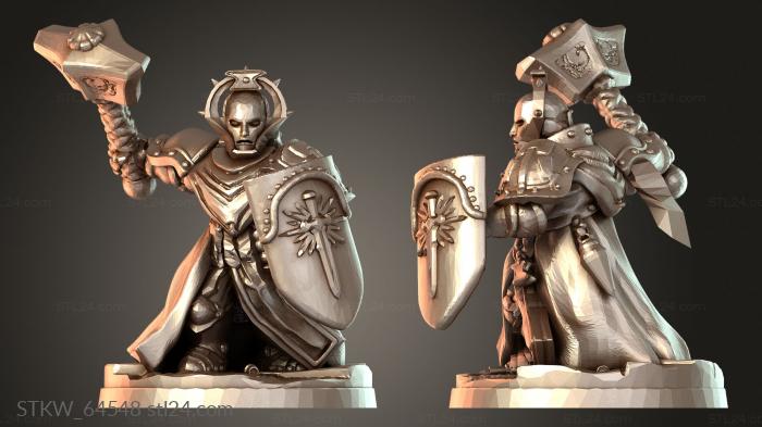 Military figurines (Sequitors Executioner, STKW_64548) 3D models for cnc