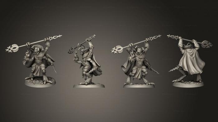Military figurines (a the Mantis Sorcerer, STKW_6455) 3D models for cnc