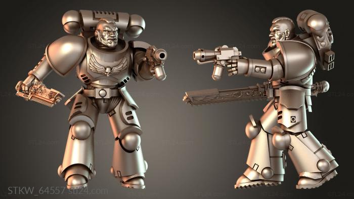 Sergeant Flame Pistol Heavy