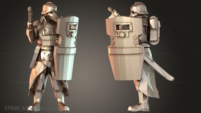 Sergeant Shieldmen Pistol