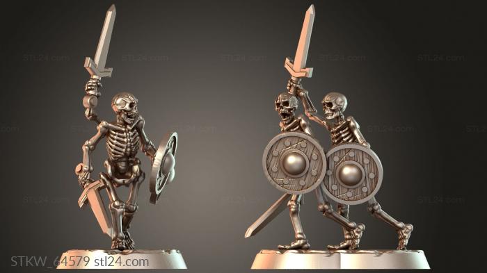 Setti Skeleton Warrior