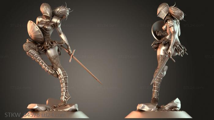 Warrior Girl Fierce