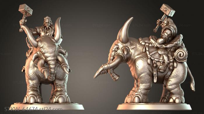 Shaman Mounted on an Elekk Separately