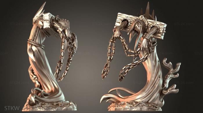 Military figurines (Sheperd Soul, STKW_64718) 3D models for cnc