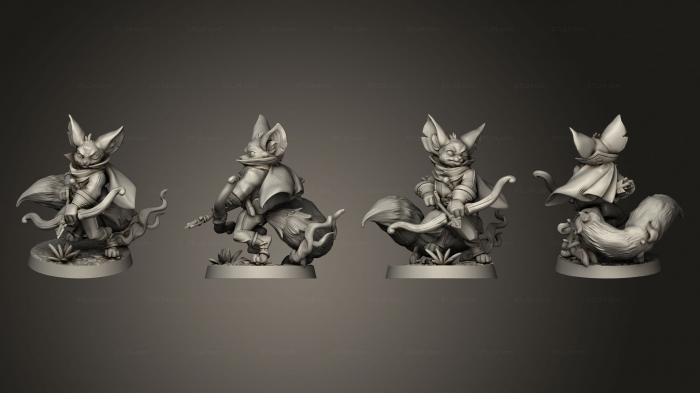 Military figurines (Foxfolk 01, STKW_6472) 3D models for cnc