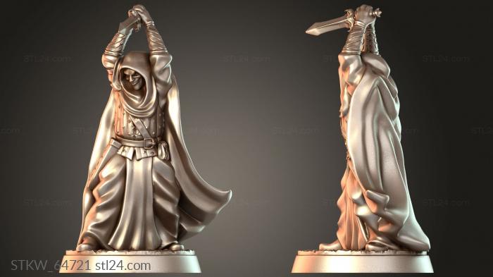 Military figurines (Sher, STKW_64721) 3D models for cnc