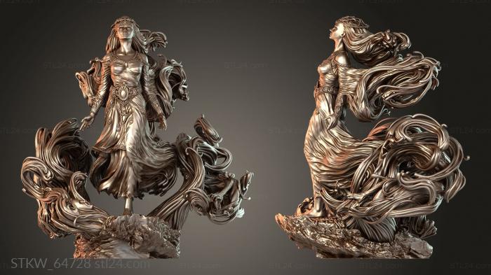 Military figurines (Shereen Torment Strm, STKW_64728) 3D models for cnc