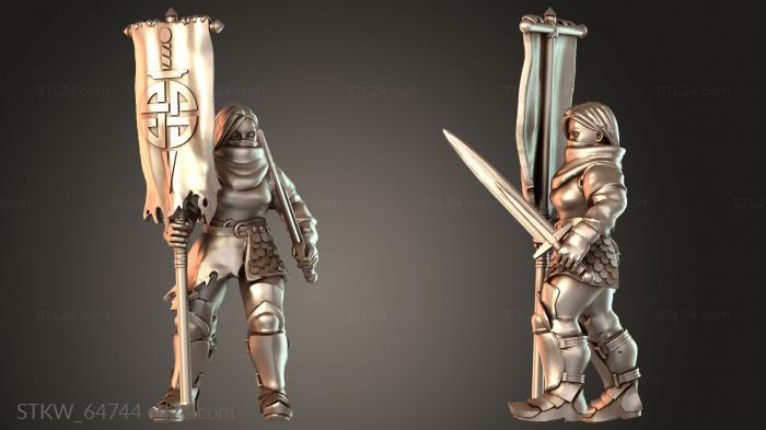 Shield Banner Bearer