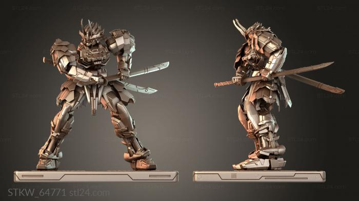 Shingen Takeda Gundam Back Sword