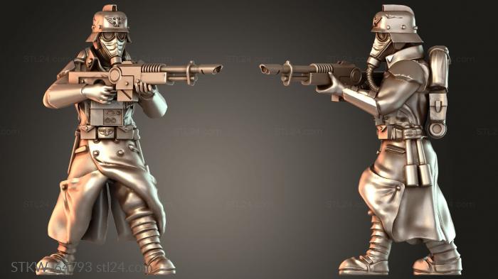 Shovel Soldier and Friends Infantryman