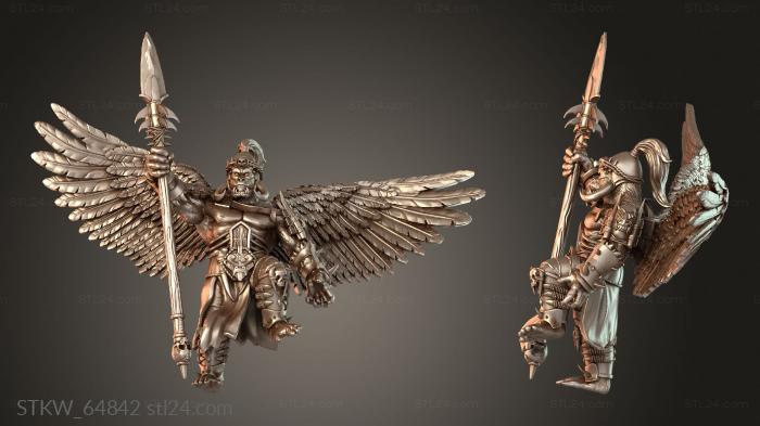 Silverback Hero Gorkul Winged Spear
