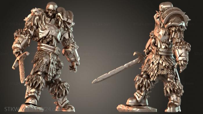 Skeleton Fighter Sword