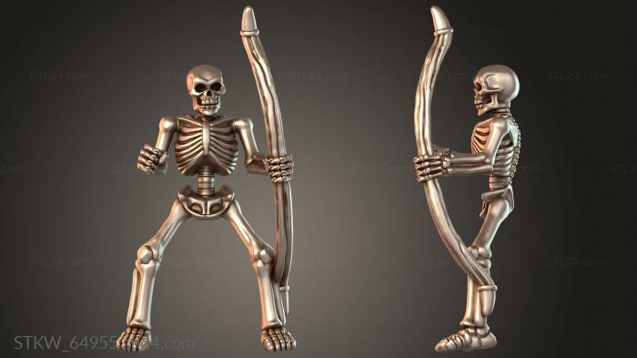 Skeleton Horde Horsemen Rider Daring