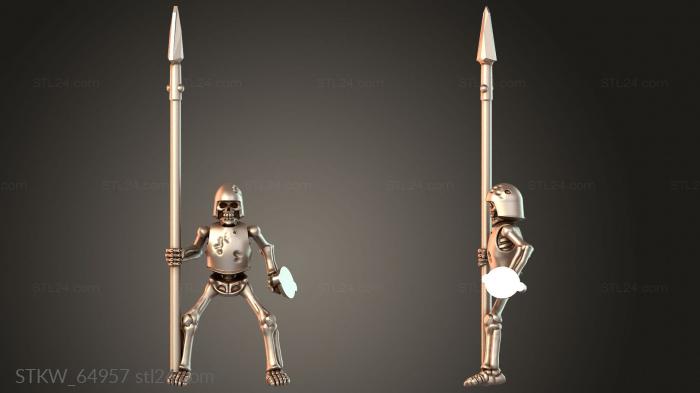 Skeleton Horde Horsemen Rider Inspiring