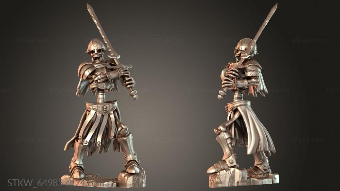 Skeleton Orc Warrior Sword