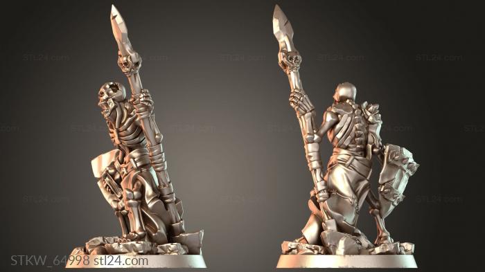 Skeleton spear