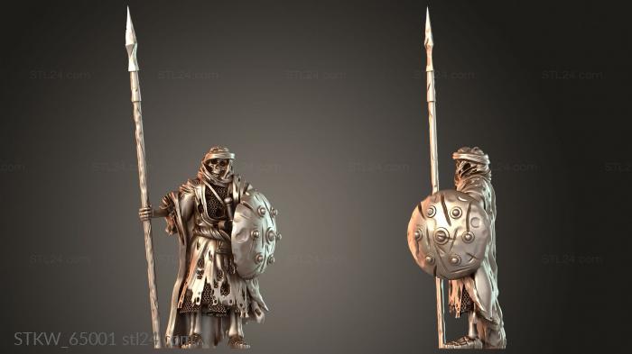 Skeleton Spearman Brave