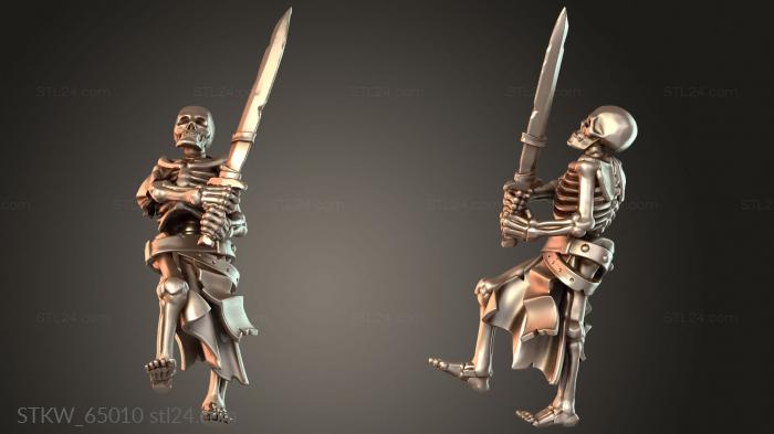 Skeleton Warrior Bold
