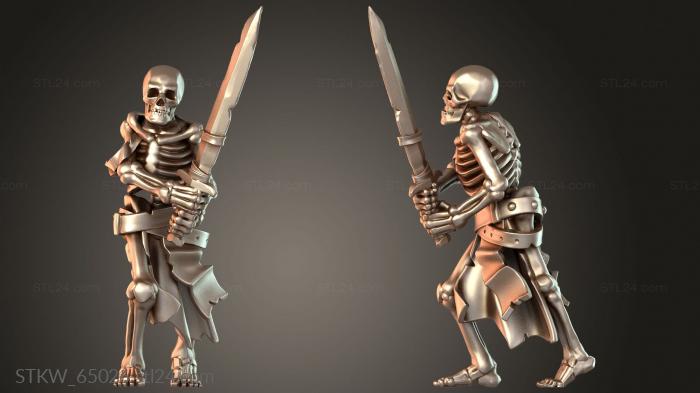 SKELETON WARRIOR SWORD Questor