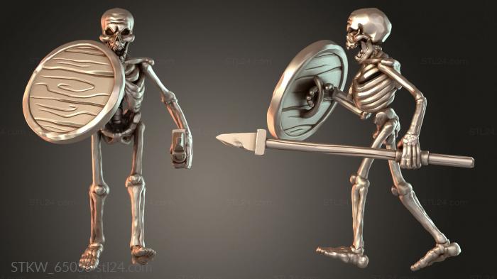 Skeleton Warriors Shadowed
