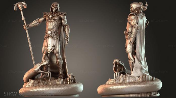Skeletor Statue