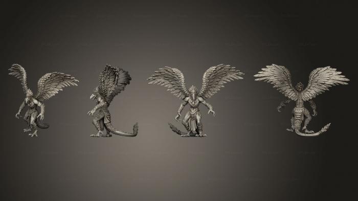 Military figurines (Furies 1, STKW_6513) 3D models for cnc