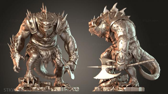 Military figurines (SLITHE, STKW_65132) 3D models for cnc