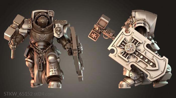 Smasher Termie Shield Agressor Hammer Embossed