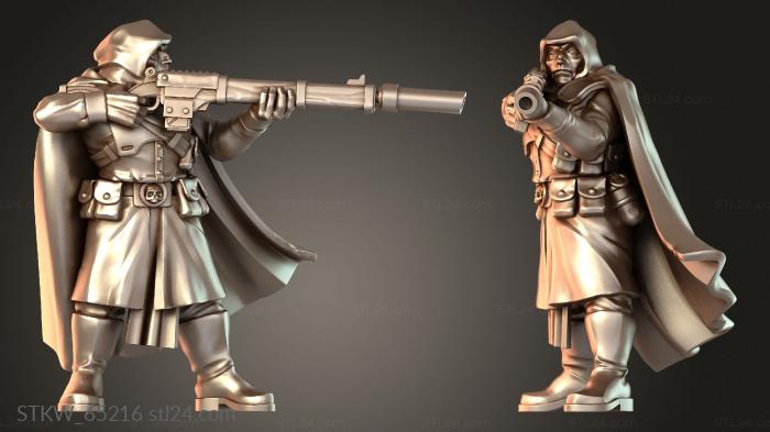 Snipers Red Pilgrim Legs Armored